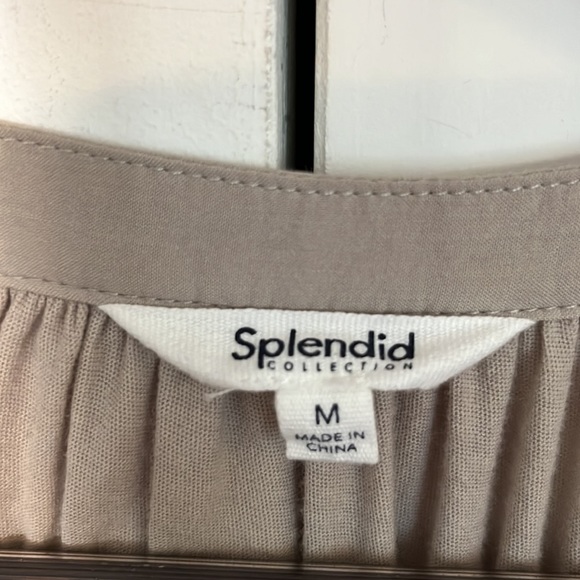 Splendid Collection Blaise Tie-Front Long Sleeve Dress - Picture 8 of 14